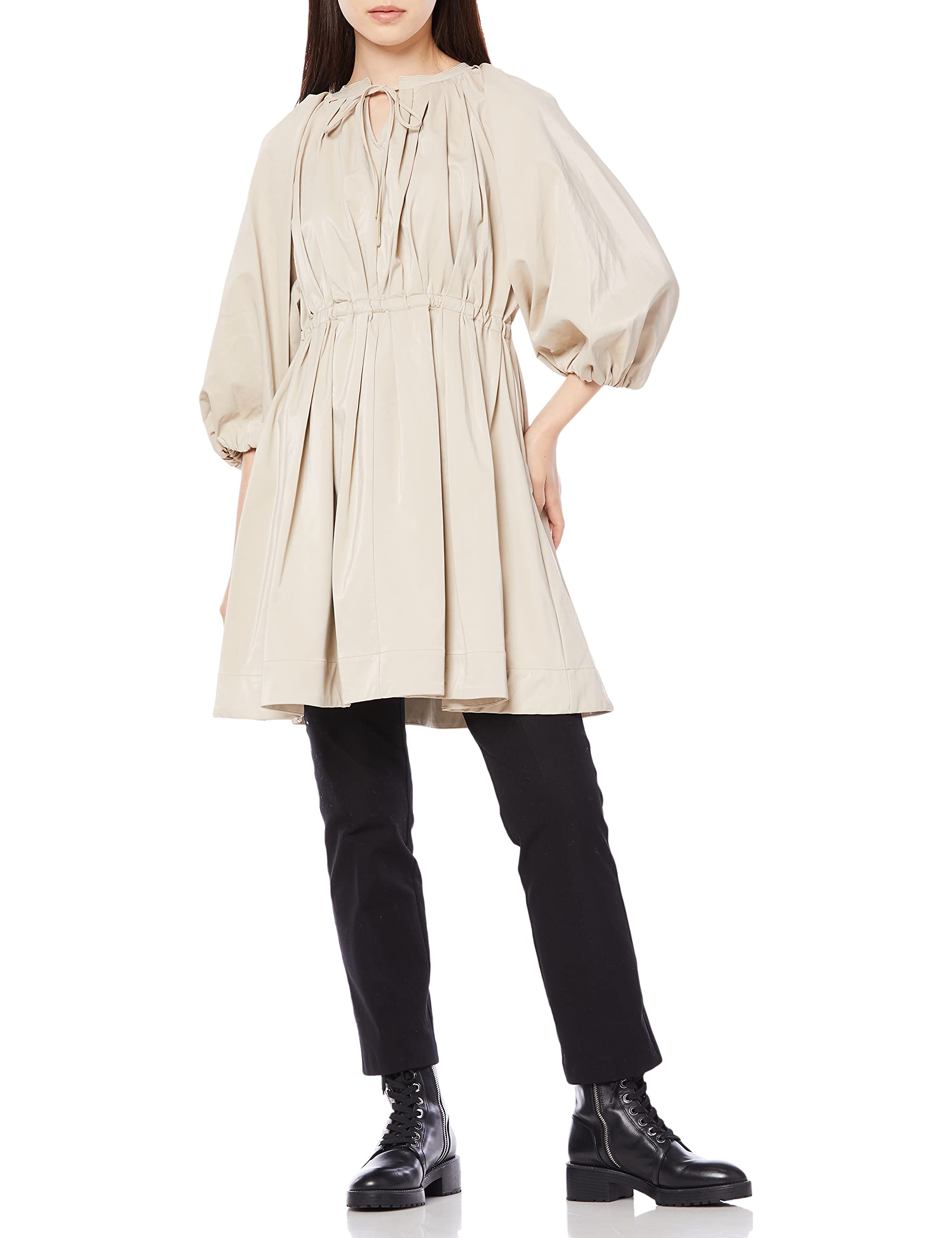 Amazon.co.jp: [ミラオーウェン] ボリュームスリーブチュニック